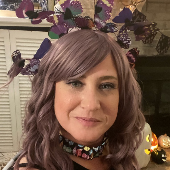 Butterfly Wings and Head Dress - Picture 4 of 4